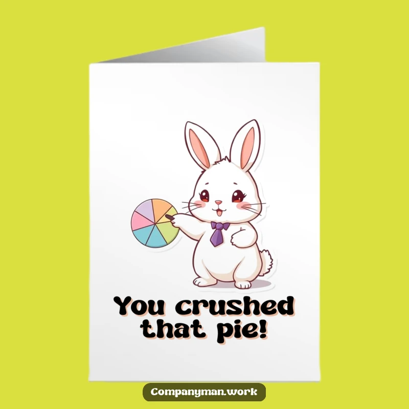 Free Printable Rabbit Congratulations Card - Data-Driven Downloadable Fun