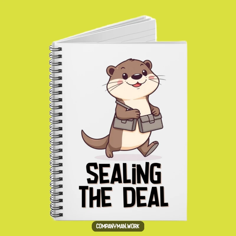 Funny Otter Notebook: Hilarious Journal Gift for Driven Minds